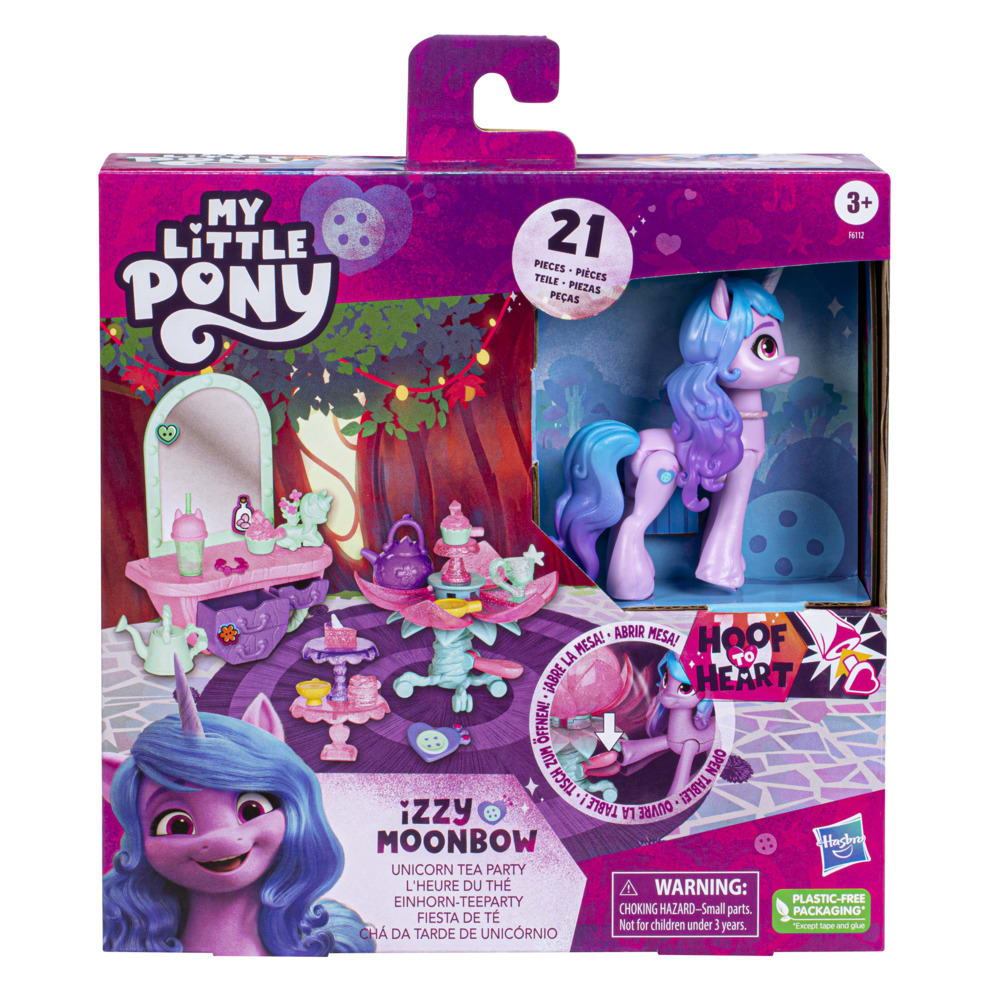My Little Pony Izzy Moonbow Fiesta de Té Unicornio Set de Juego – vista 1