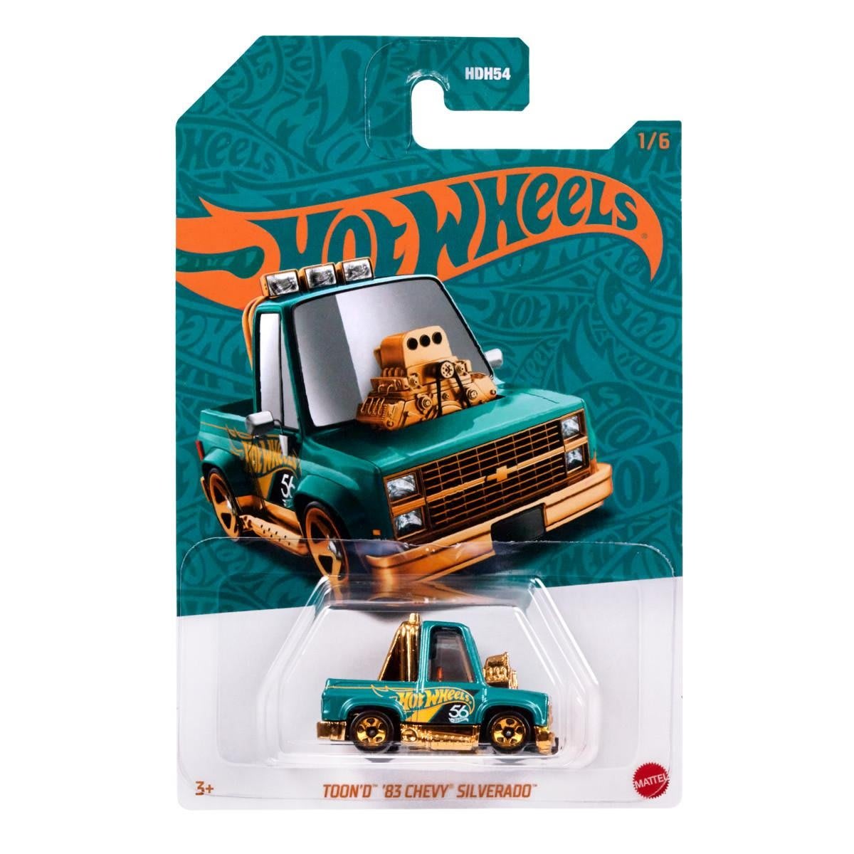 Hot Wheels Perla y Cromo Auto Coleccionable Escala 1:64 Surtido – vista 1