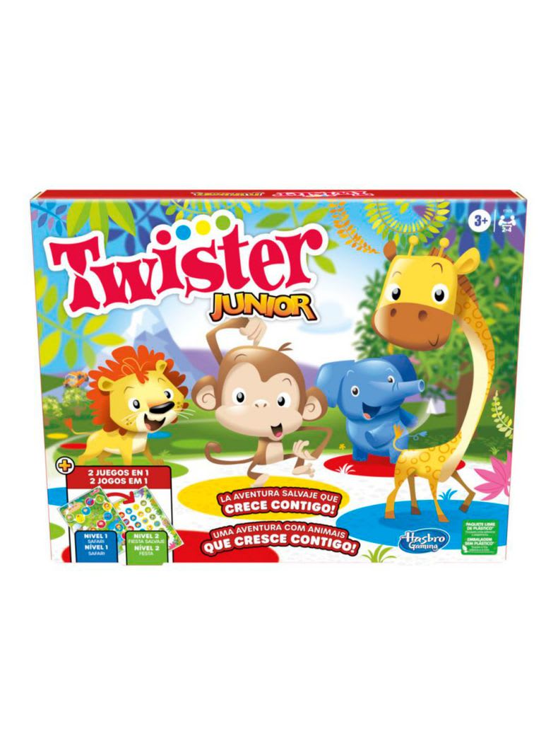 Twister Junior Juego para Niños con Tapete de 2 Lados – vista 1