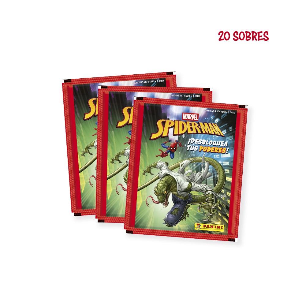 Sobres Spider-Man Desbloquea tus Poderes Panini – vista 2