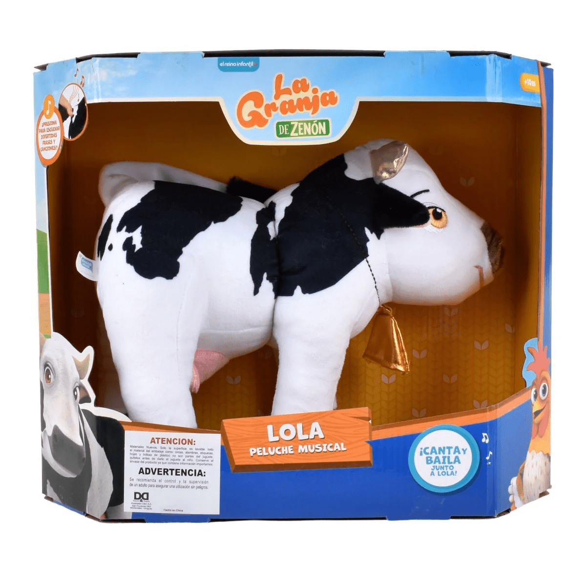La Granja de Zenón Peluche Musical 35 cm Surtido por Unidad – vista 1