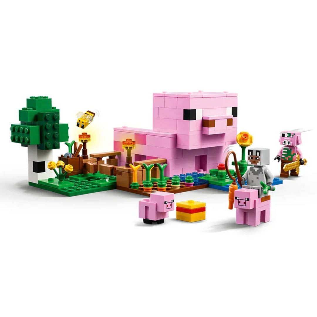 LEGO Minecraft 21268 La Casa-Cerdo Bebé Set de Construcción con Figuras – vista 2