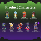Lineup de personajes Evangelion Vol. 1 de Funism: pilotos y Unidades Evangelion