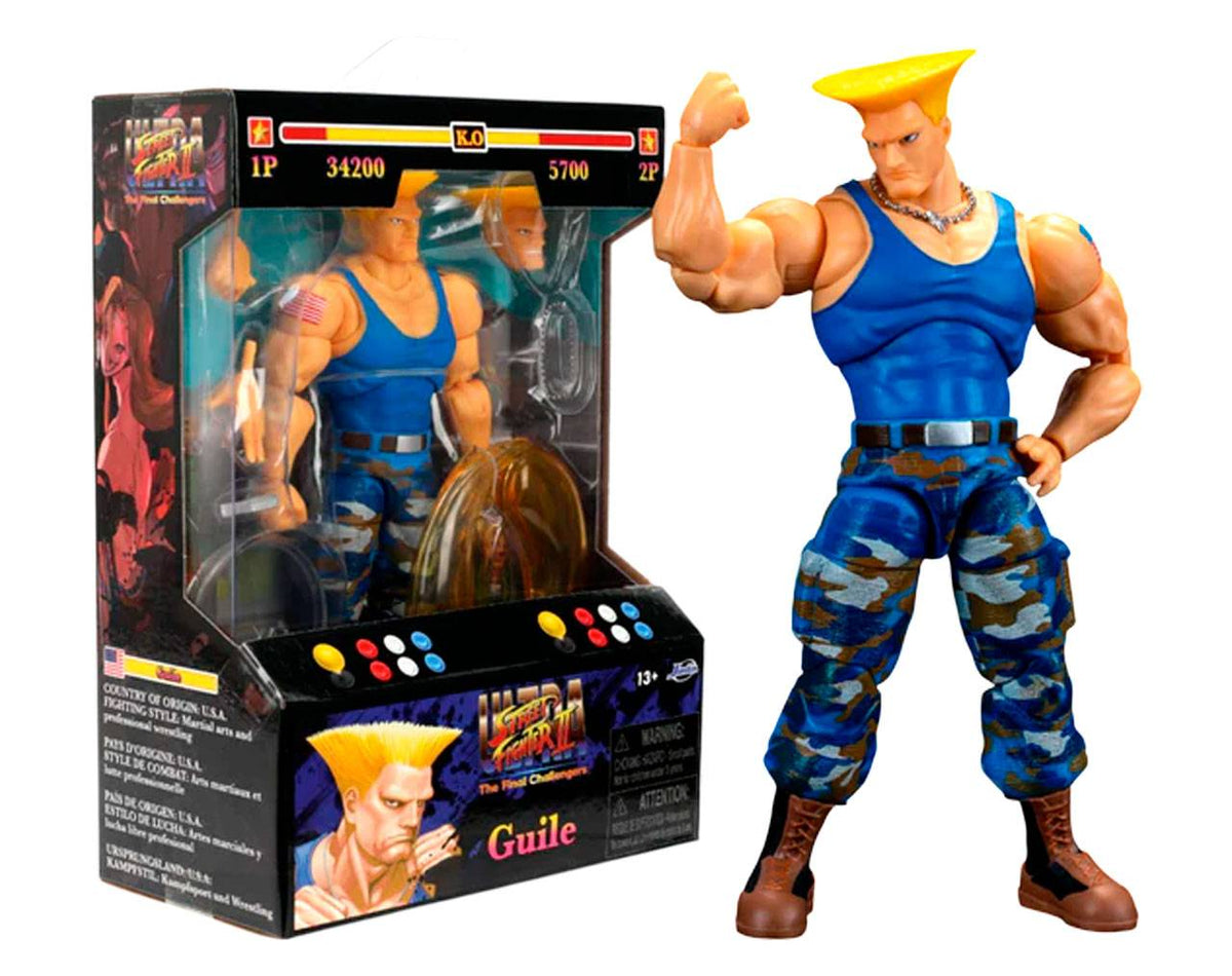 Street Fighter Guile Figura de Acción 15 cm Escala 1:12 – vista 1