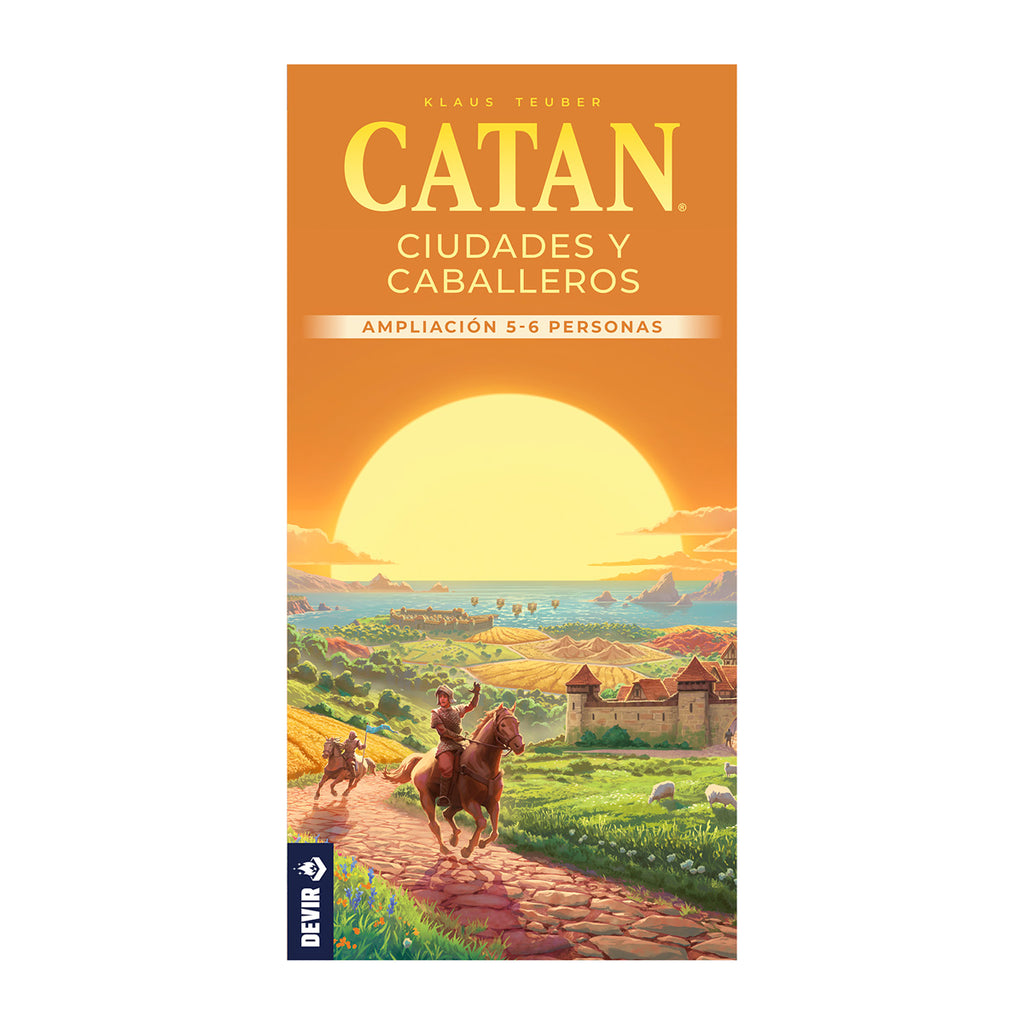 Portada de Catan Ciudades y Caballeros ampliación 5-6 personas