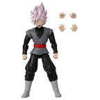 Figura Goku Black Rosé junto a sus cuatro manos intercambiables