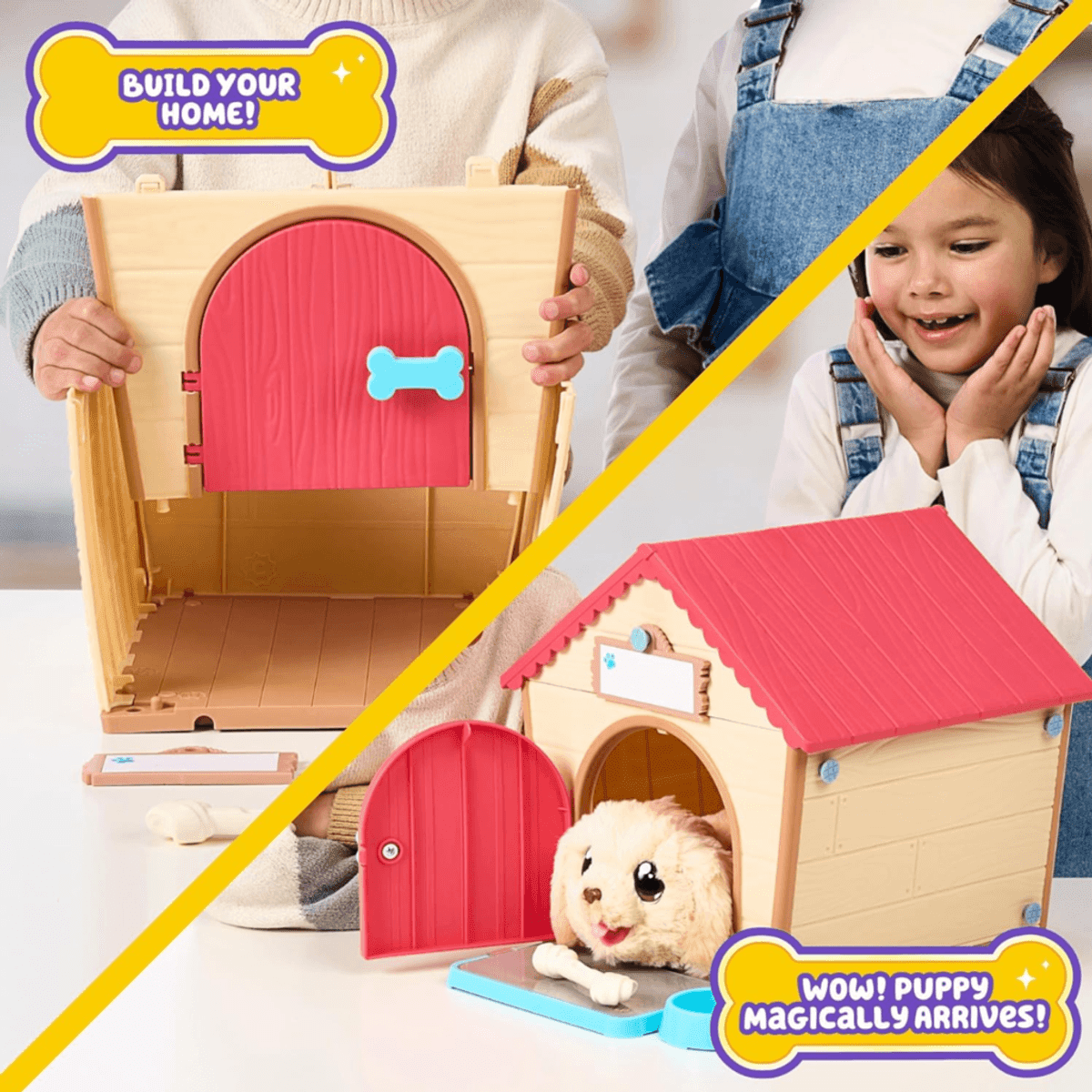 Little Live Pets Perrito en Casita Mascota Interactiva Sorpresa – vista 3
