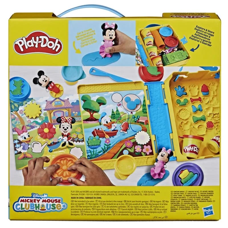 Play-Doh Disney Junior Crea una Historia Set con 6 Latas – vista 1
