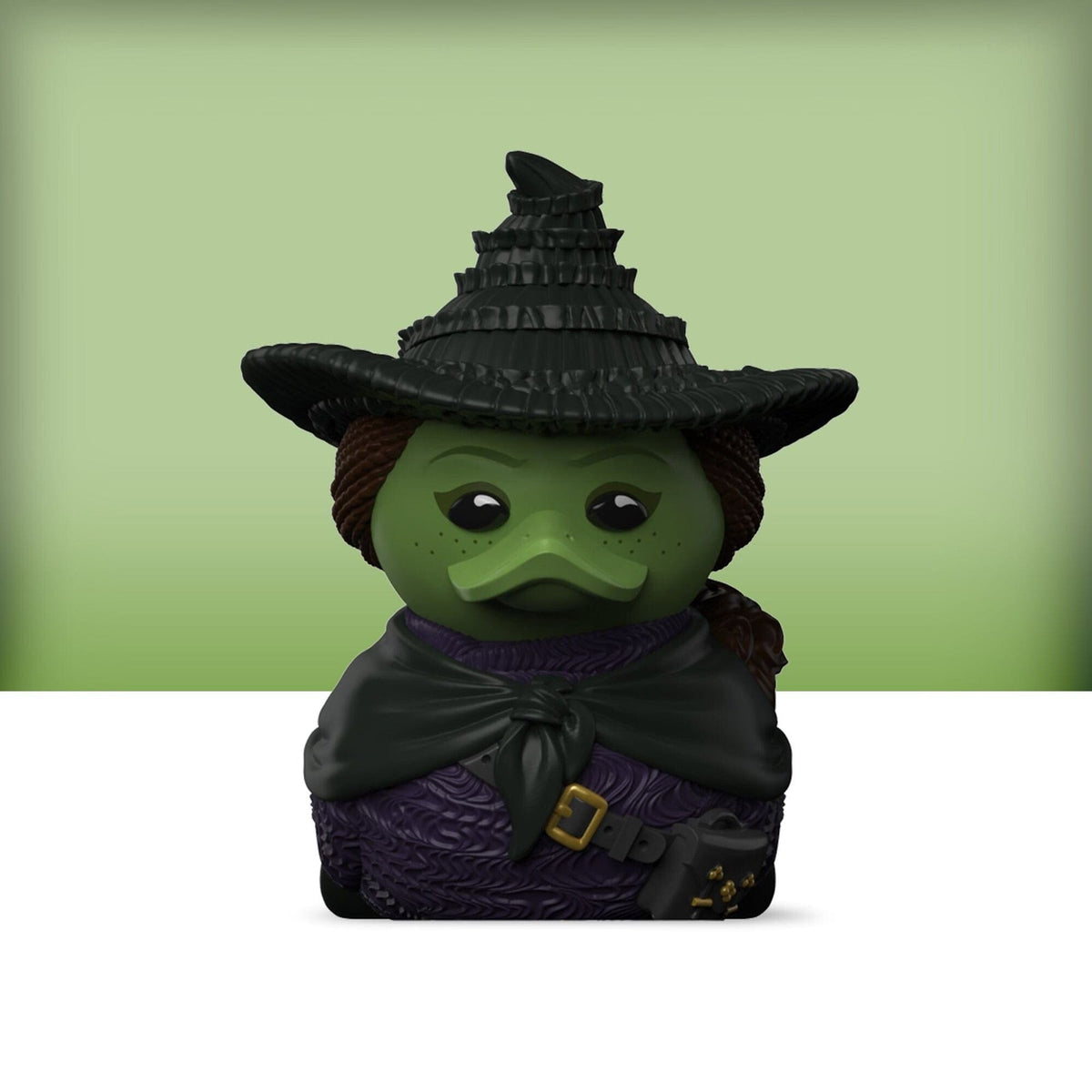 Mini TUBBZ de Elphaba verde con sombrero de bruja y capa
