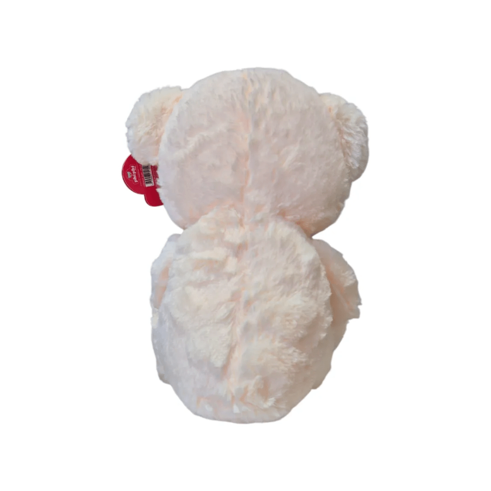 Peluche Oso Blanco con Corazón Extra Suave – vista 2