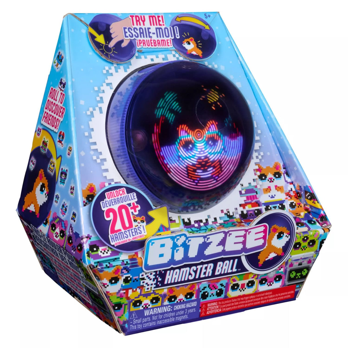 Bitzee Hamster Ball Mascota Digital Interactiva – vista 2