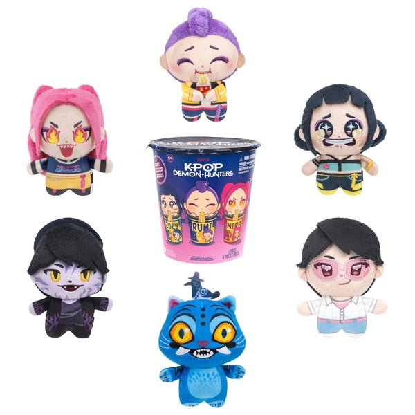 K-Pop Demon Hunters Mini Ramyeon Cup Peluche Sorpresa – vista 1