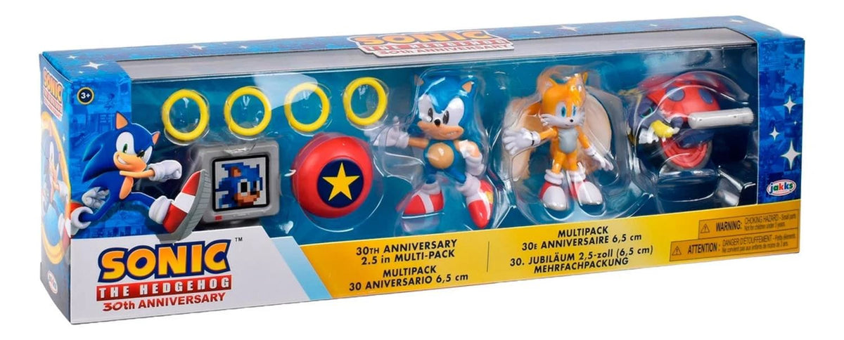 Sonic the Hedgehog Pack 3 Figuras de 6 cm con Accesorios – vista 1