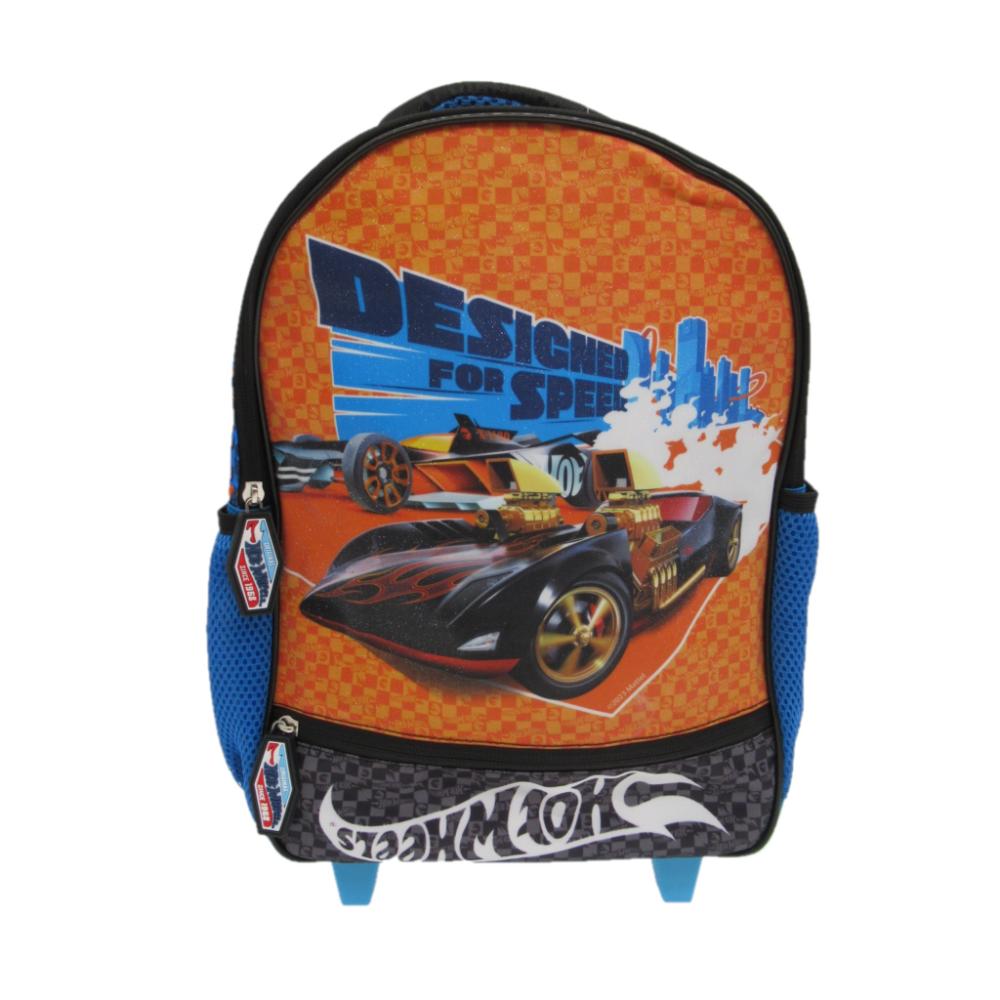 Mochila con Ruedas Hot Wheels 14 Pulgadas – Intek