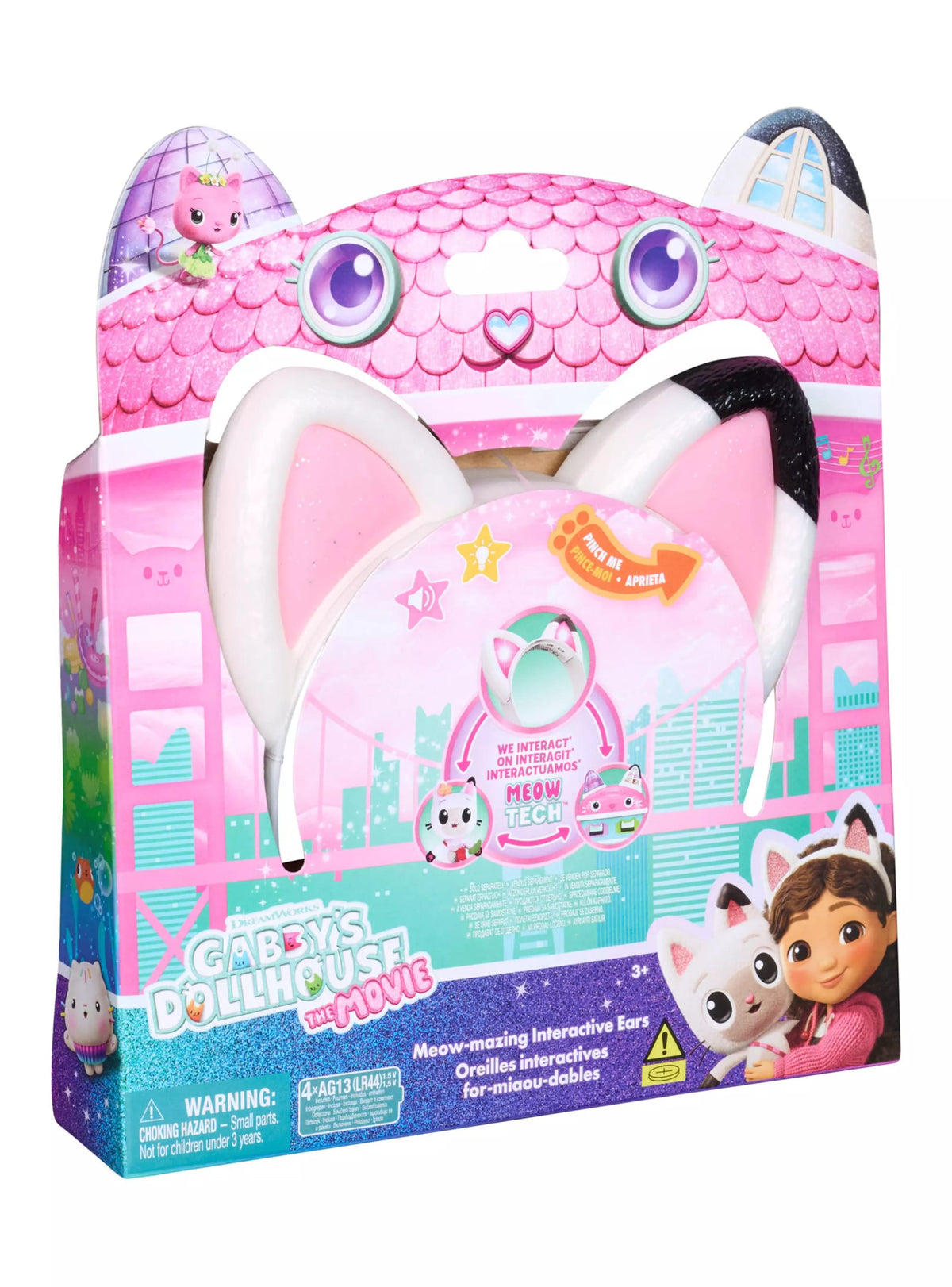 La Casa de Muñecas de Gabby La Película Orejas Interactivas con Luces y Sonidos – vista 1