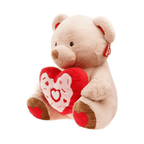 Peluche Oso Beige con Corazón Extra Suave – vista 2