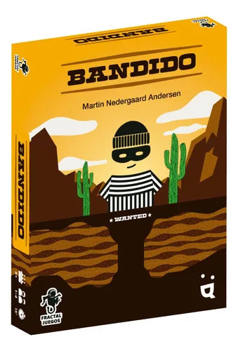 Caja del juego Bandido de Fractal Juegos con el prisionero en la portada