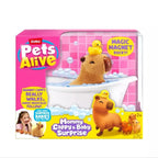 Pets Alive Mamá Capibara con Bebés Sorpresa Interactiva – vista 7