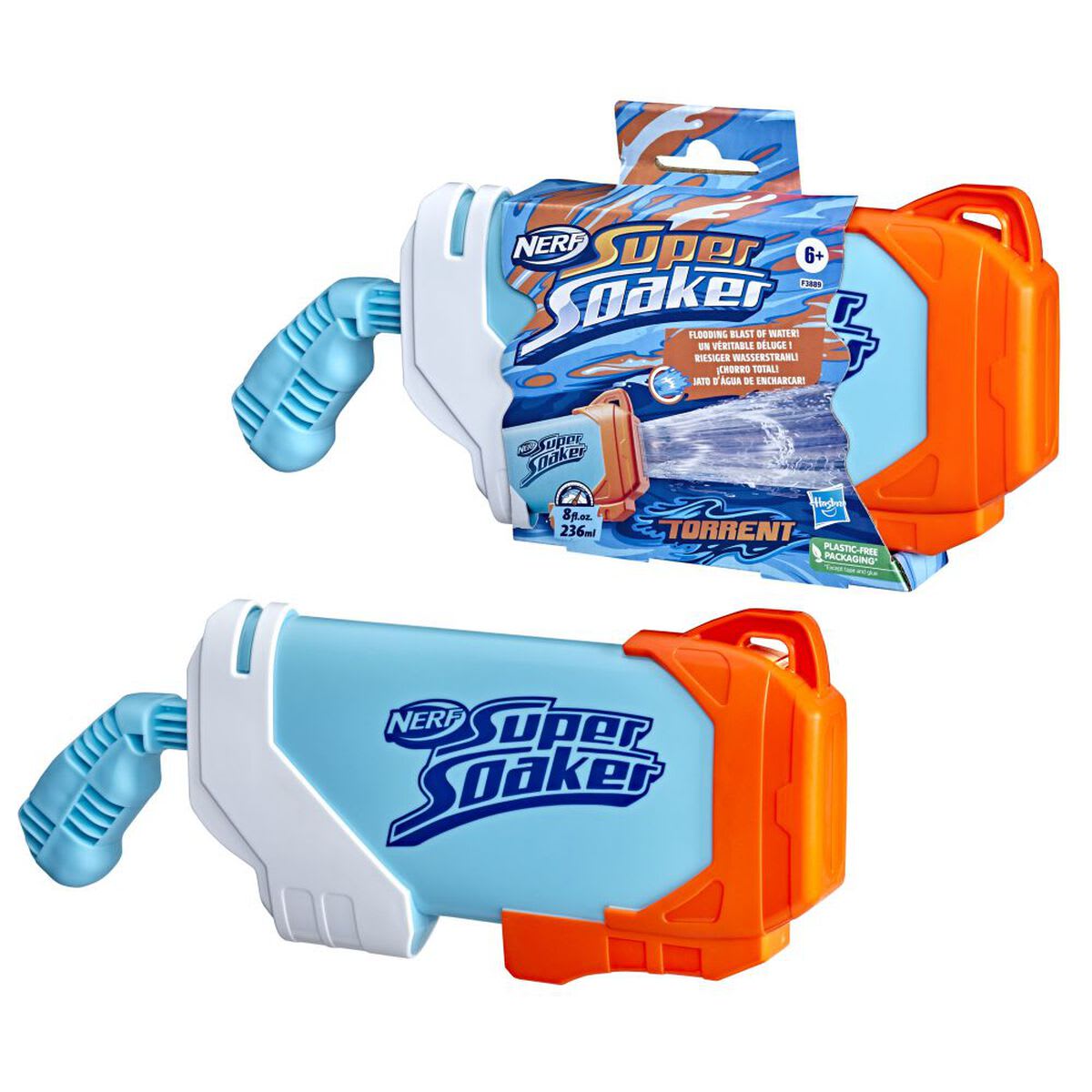 Nerf Super Soaker Torrent Lanzador de Agua – vista 1