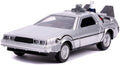 DeLorean máquina del tiempo Volver al futuro II escala 1:32 vista frontal