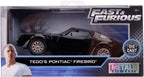 Caja de Fast & Furious Tego's Pontiac Firebird de Jada Toys