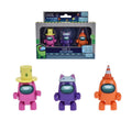 Among Us pack de 3 figuras 5 cm