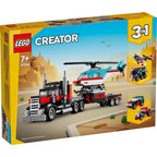 LEGO Creator 3 en 1 Camión Plataforma con Helicóptero – vista 3