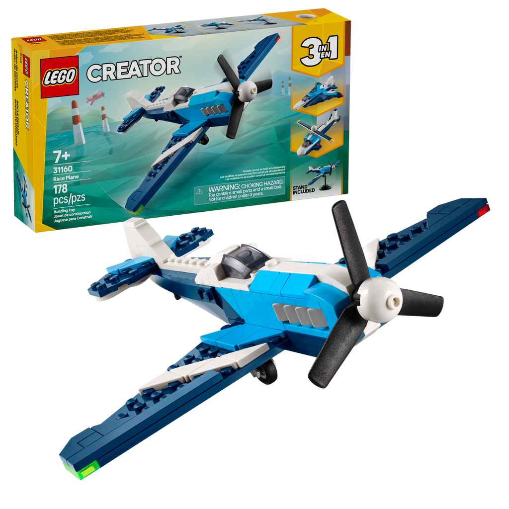 LEGO Creator Avión de Carreras 31160 – vista 2