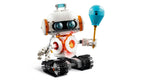 Robot espacial LEGO Creator 31164 armado sobre orugas con globo