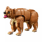 Modelo alternativo: oso LEGO articulado de color café