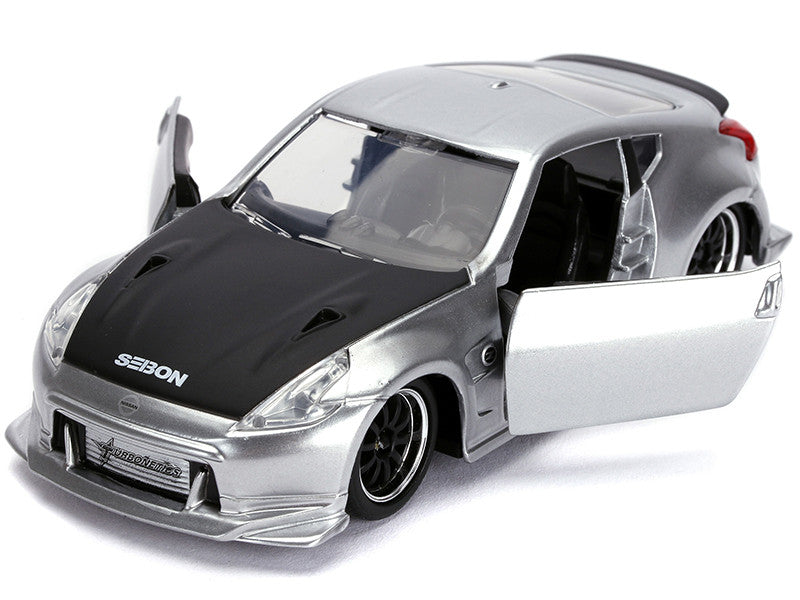 Fast & Furious 2009 Nissan 370Z Plateado Auto a Escala 1:32 – Jada Toys