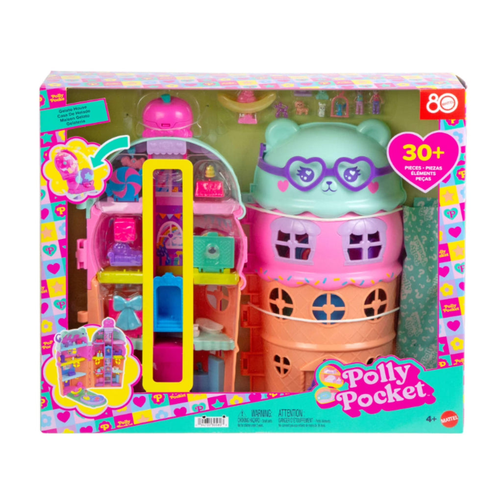 Polly Pocket Set Compacto Casa de Helado con 2 Minimuñecas – vista 2