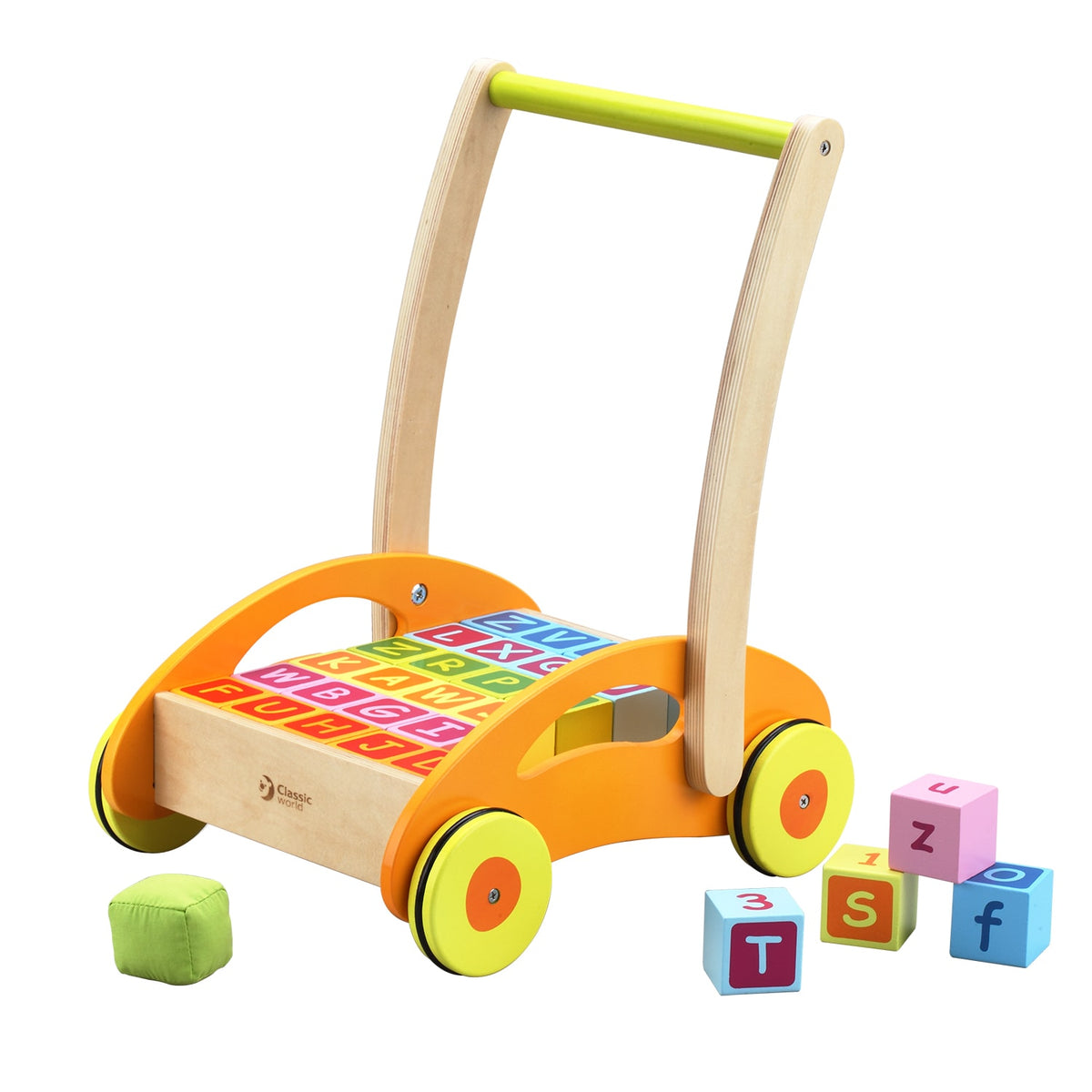 Classic World Caminador con Bloques para Aprender Colores, Números y Letras – vista 1