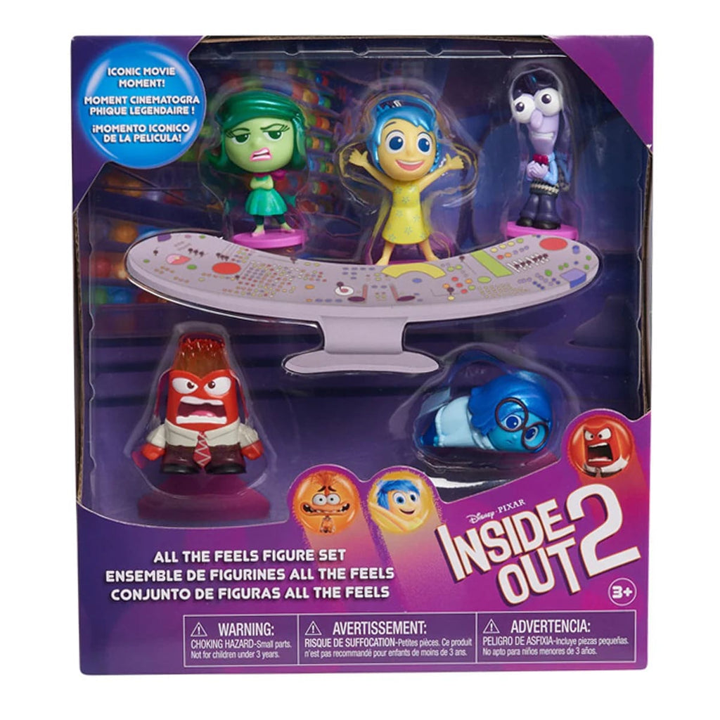 Caja del set All the Feels de Intensamente 2 con 5 figuras