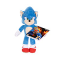 Peluche Sonic de la película Sonic 3 de 23 cm con etiqueta, vista frontal