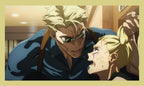 Dos láminas con escenas del anime Jujutsu Kaisen segunda temporada