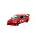 Mitsubishi Lancer Evolution IX rojo escala 1:32 de Fast & Furious