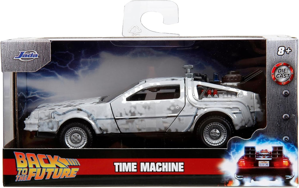 Caja Hollywood Rides del Time Machine de Volver al Futuro
