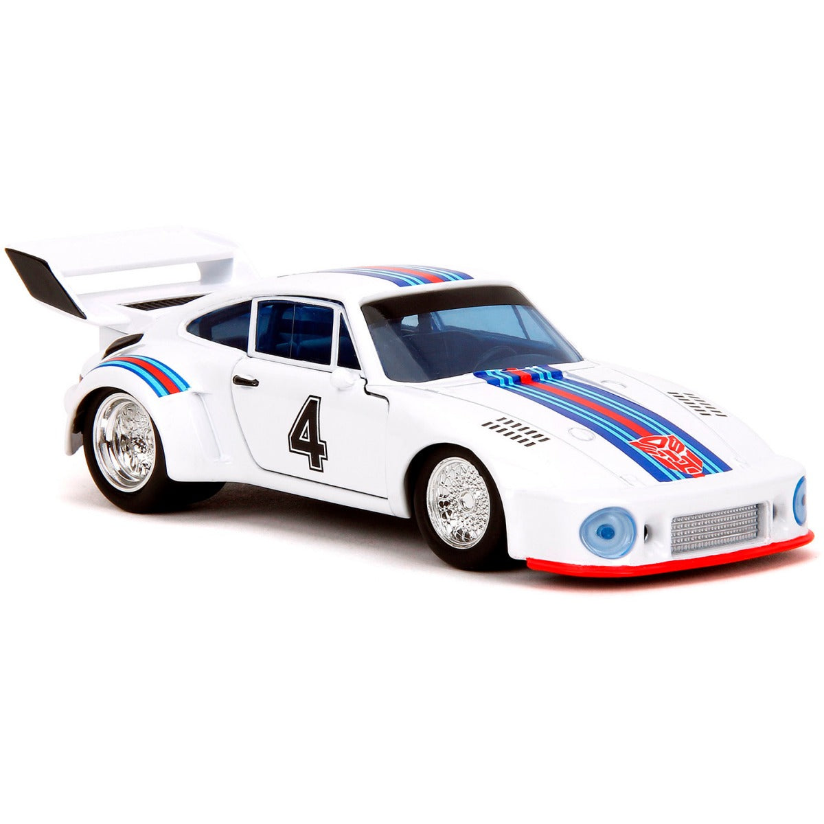 Auto Jazz Porsche 935 Jada 1:32 vista lateral con alerón trasero