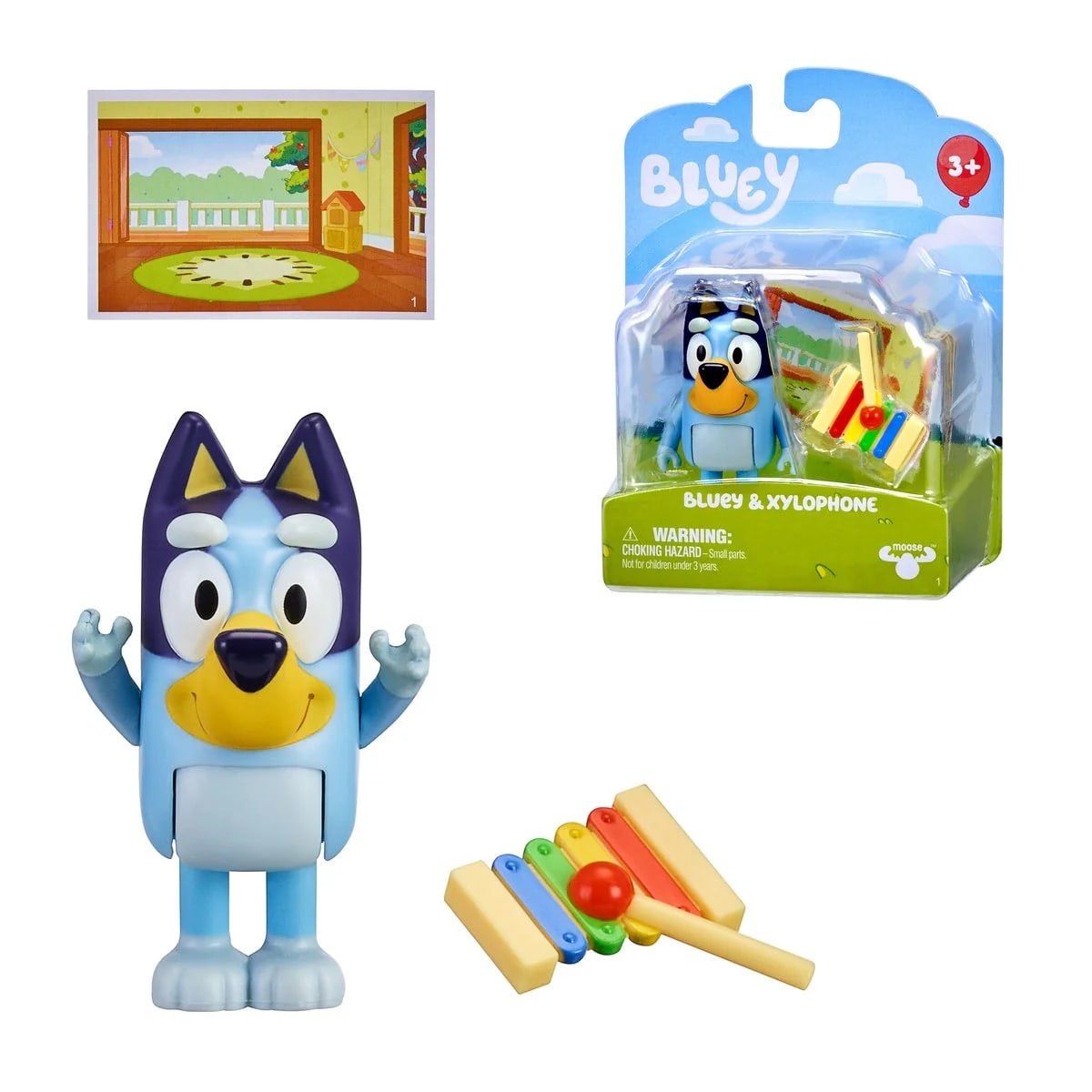 Bluey Historias de Bluey Set de Figuras Articuladas Surtido – vista 1