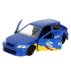 Honda Civic Sonic escala 1:32 con las puertas abiertas