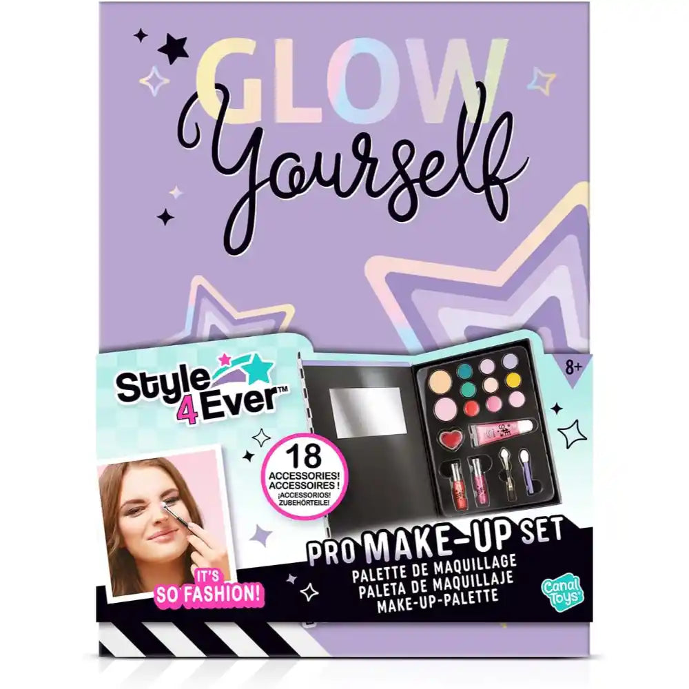 Style 4 Ever Pro Make-Up Set Glow Yourself – caja