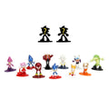 Personajes de la serie Sonic Nano Metalfigs: Sonic, Tails, Knuckles, Amy, Eggman, Silver y más