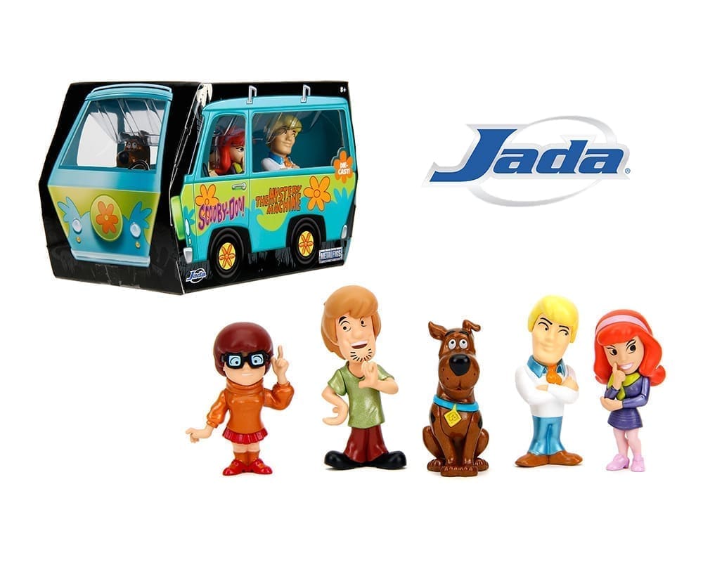 Scooby-Doo MetalFigs Set de 5 Figuras de Metal 6 cm – Jada Toys