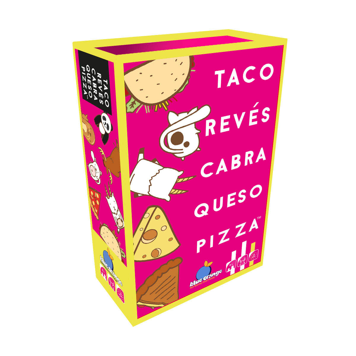 Taco Revés Cabra Queso Pizza Juego de Cartas – vista 1