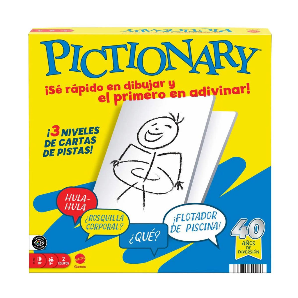 Pictionary Juego de Mesa Familiar de Dibujar y Adivinar – vista 2