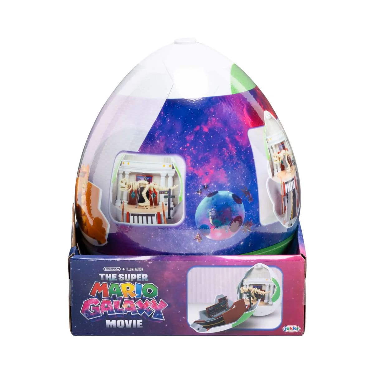 Super Mario Galaxy La Película Playset Huevo de Yoshi con Figura de 4 cm – vista 2