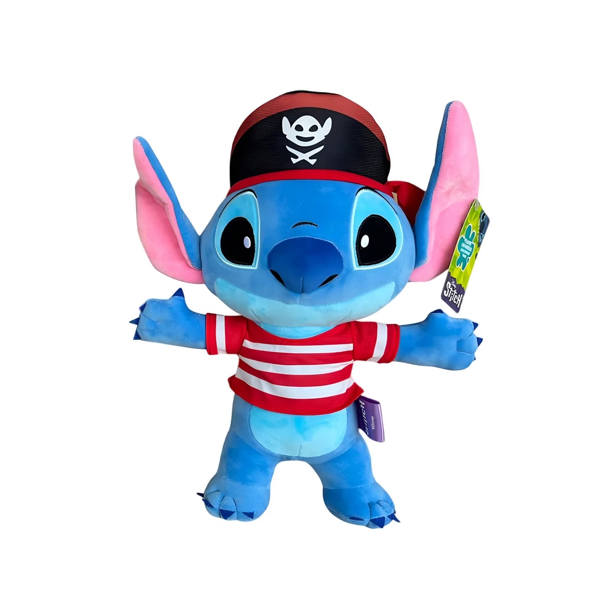 Disney Lilo & Stitch Peluche Stitch Disfrazado de Pirata 30 cm – vista 1