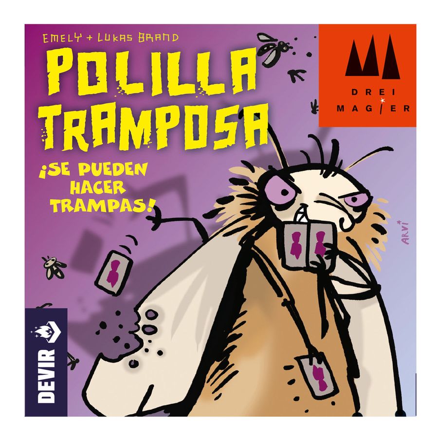 Polilla Tramposa Juego de Cartas Devir – vista 1
