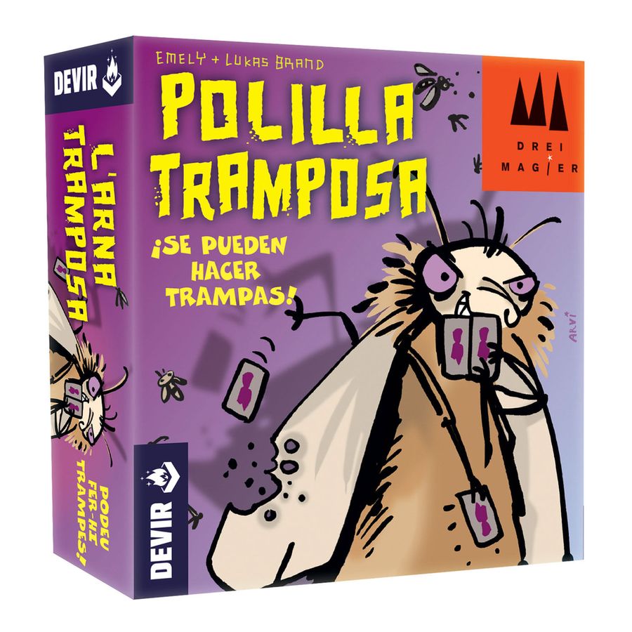 Polilla Tramposa Juego de Cartas Devir – vista 2